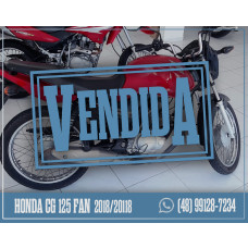 Honda CG 125 FAN 2018/2018